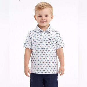 Vineyard‎ Vines On The Go Sankaty Toddler Nautical Polo Life Preservers 3T